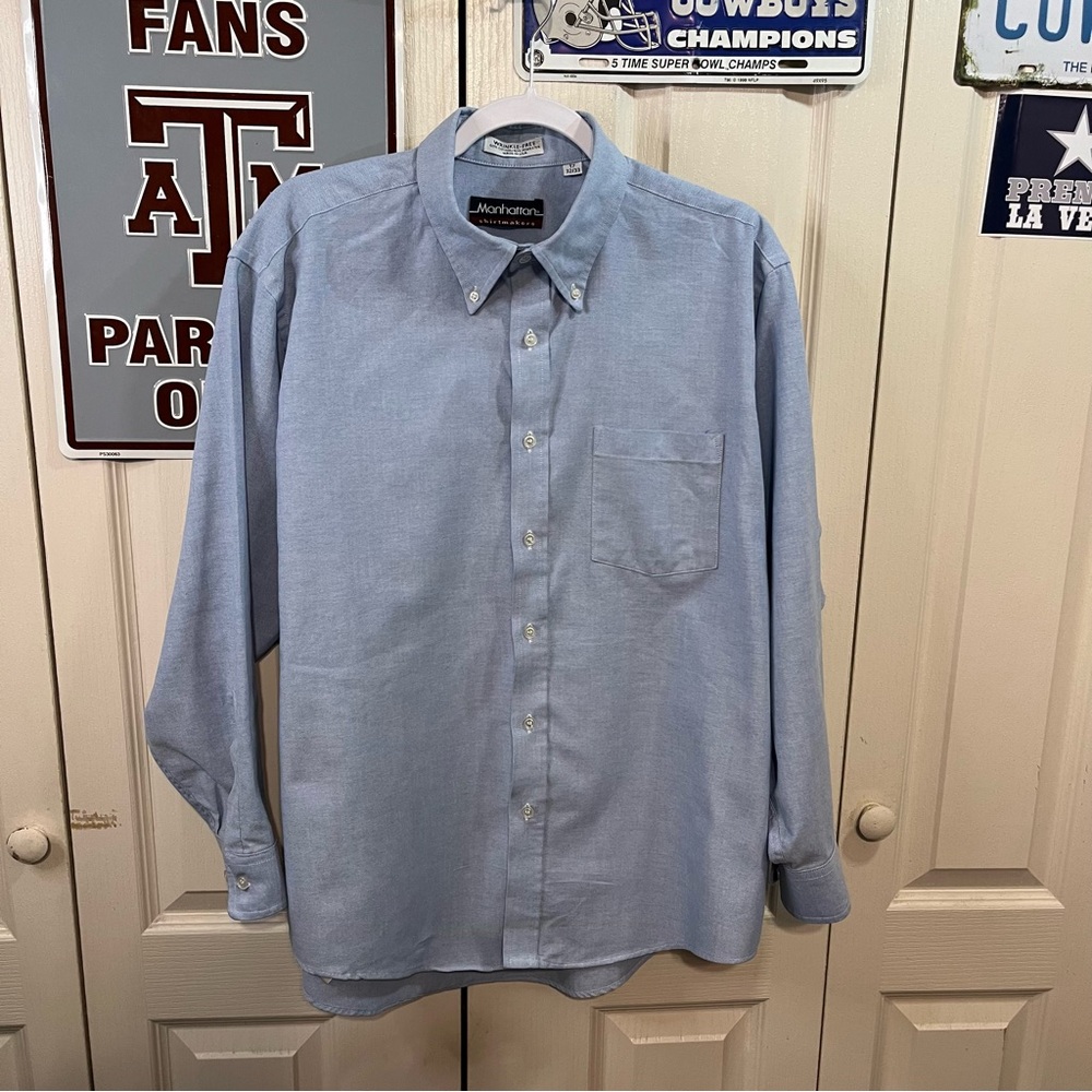 Manhattan Men’s Casual Bottom Down Shirt